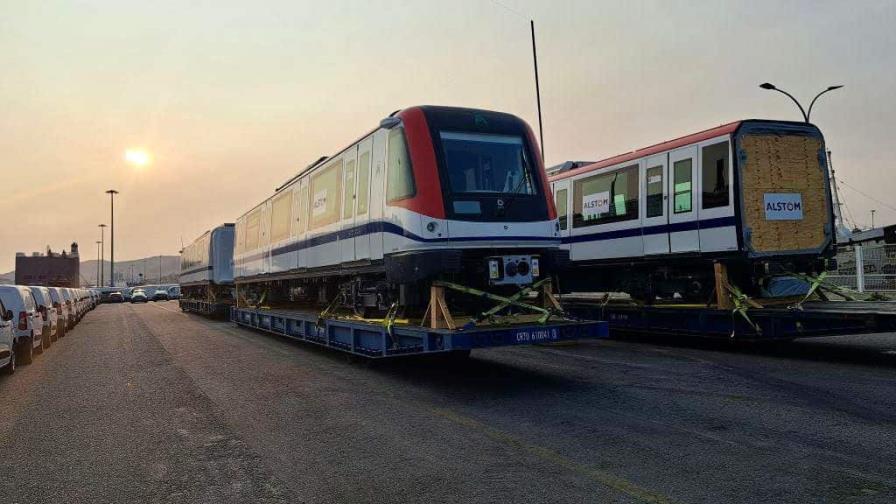 En 10 días llegan seis vagones para la línea 1 del Metro de Santo Domingo