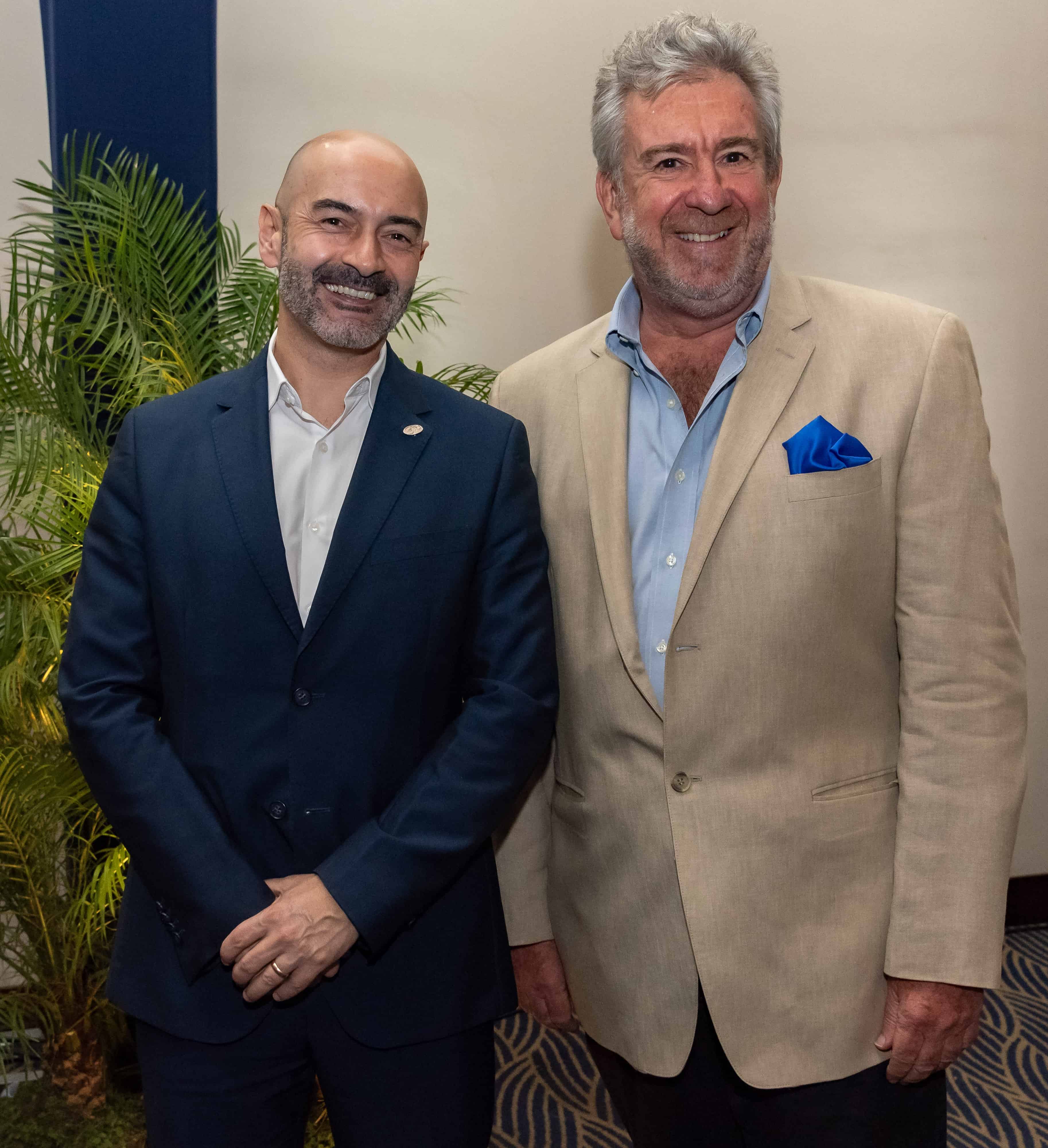 Leandro Tajes y Héctor Concari. 