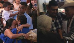 No cambió mucho, el reencuentro de familiares mexicanos en EEUU tras años de separación