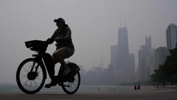 El humo de los incendios de Canadá vuelve a asfixiar ciudades como Washington DC y Chicago