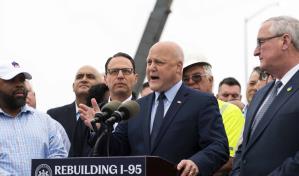 Responsabilizan a conductor de derrumbe en 1-95 en Filadelfia