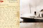 Subastan una carta de pasajero del Titanic a un precio base de 12,000 dólares Subastan una carta de pasajero del Titanic a un precio base de 12,000 dólares