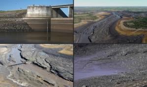 Principal fuente de agua para zona más poblada de Uruguay casi agotada por sequía