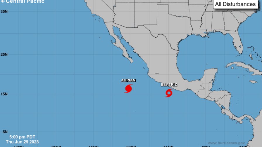 Se forma la tormenta tropical Beatriz frente al sur de México; podría intensificarse a huracán