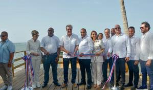 Presidente Luis Abinader inaugura obras en Puerto Plata