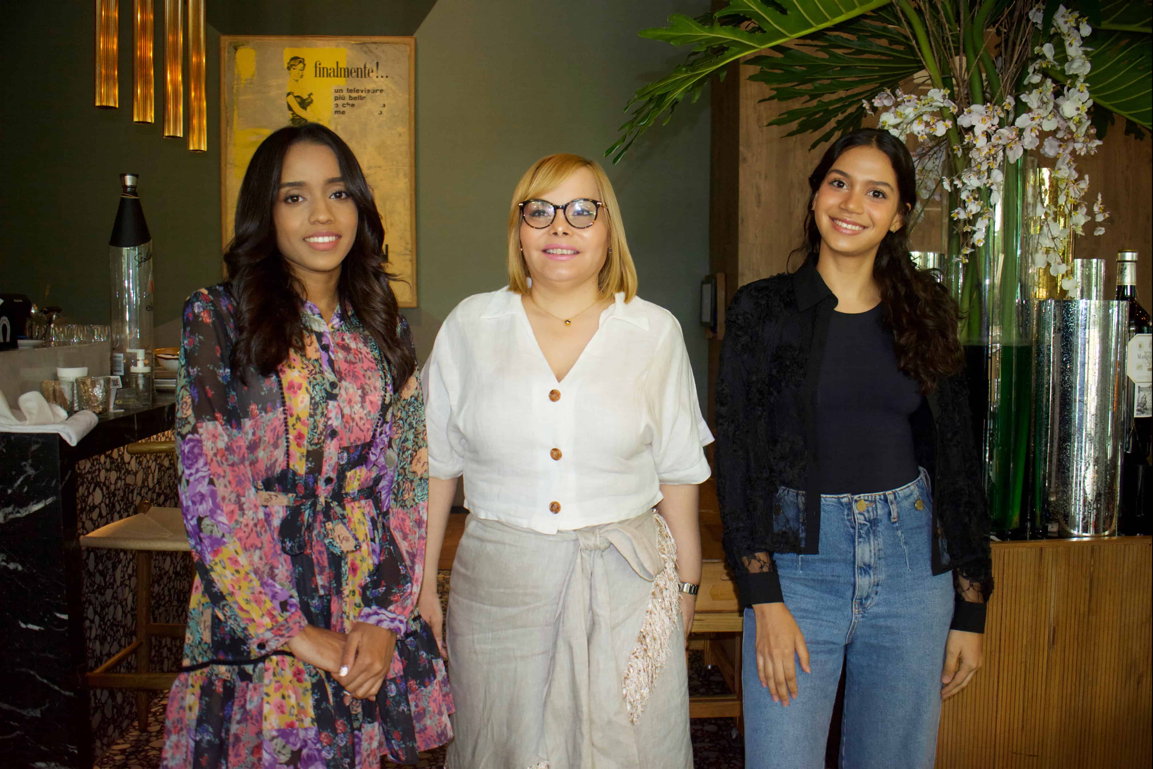 Marihelenis Ogando, Rommy Grullon y Maryorie Peña.