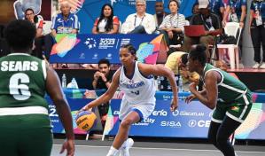 El equipo 3x3 femenino dominicano logra dos victorias