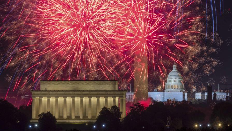 Estados Unidos celebra el 247 aniversario de la declaración de su independencia
