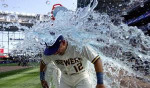 Doble de Jahmai Jones da victoria a Cerveceros ante Cachorros