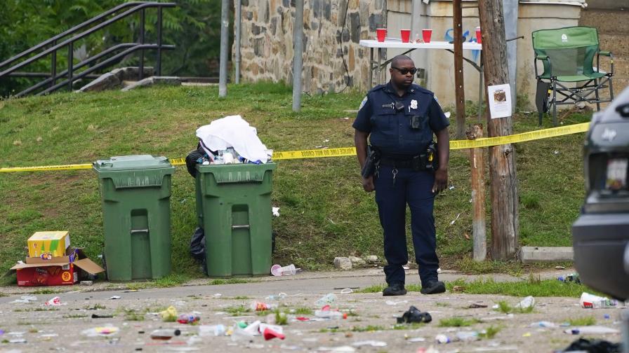 Tiroteo deja dos muertos y 28 heridos en fiesta de barrio en Baltimore