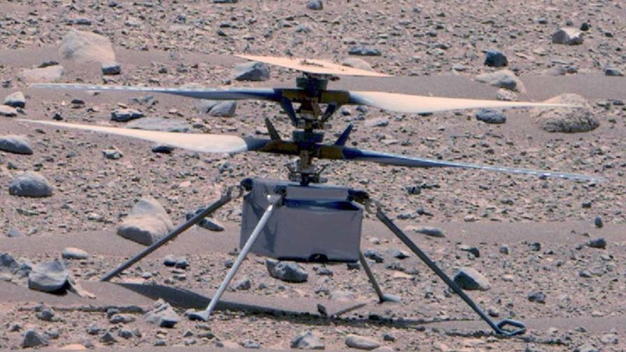 La NASA restablece contacto con su helicóptero en Marte tras 63 días