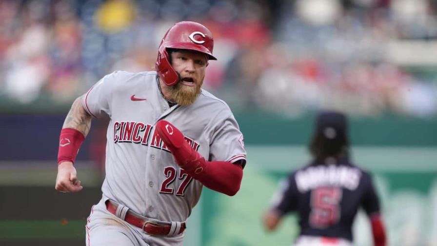 Votto sale del bache y comanda la victoria de los Rojos sobre los Nacionales