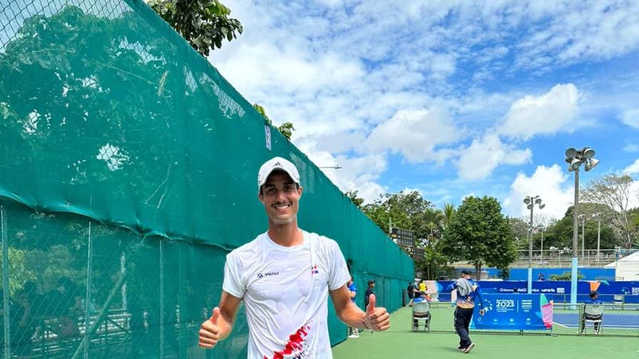 Cid y Hardt jugarán final dominicana en el tenis individual masculino de San Salvador