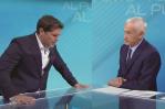 Eduardo Verástegui pausa su entrevista con Jorge Ramos para rezar por el periodista