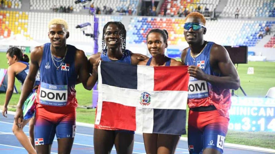 República Dominicana gana medalla de oro en los relevos mixtos 4 x 400