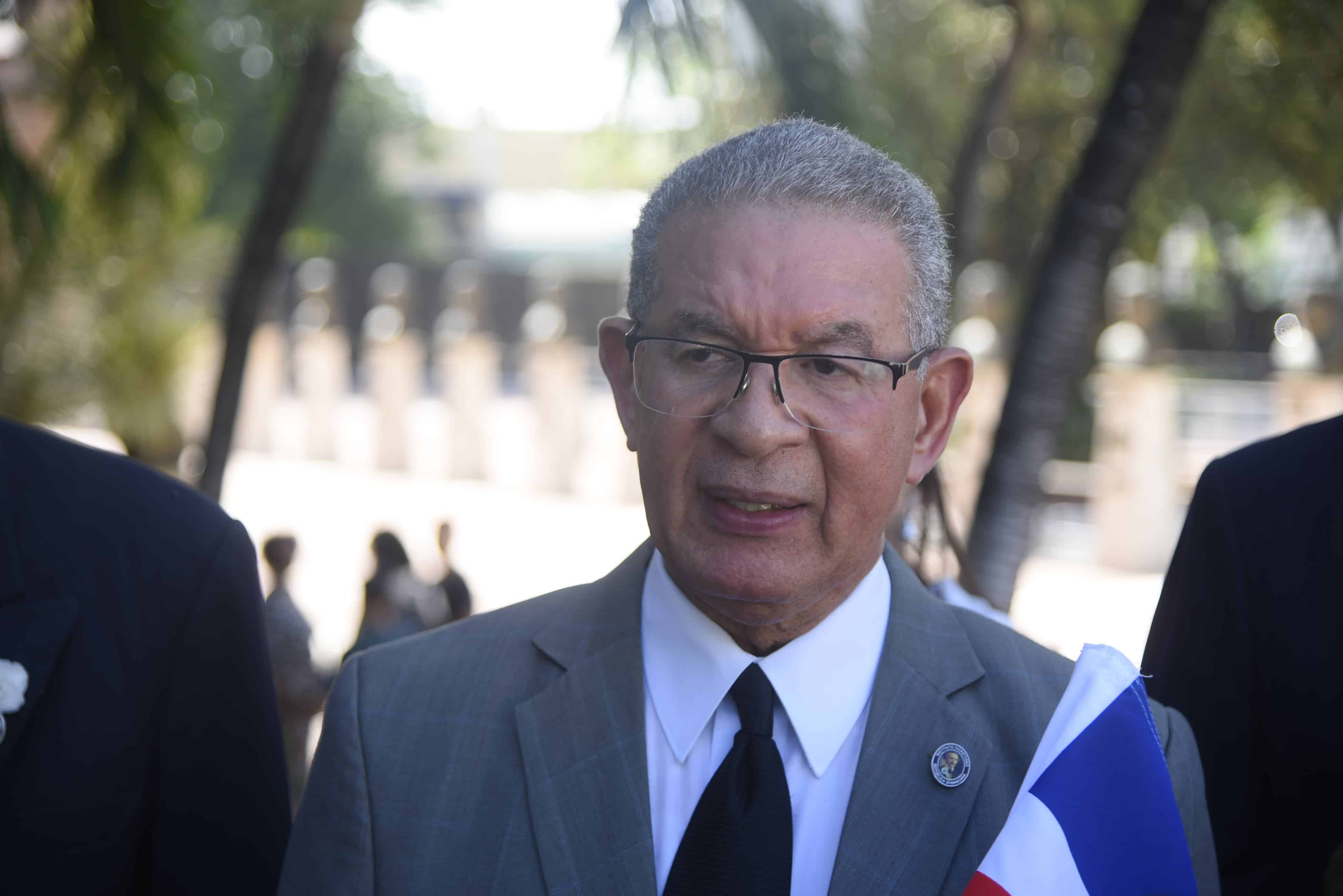 Wilson Gómez, presidente del Instituto Duartiano. 