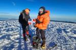 Thais Herrera escala la montaña más alta de Ecuador, el Chimborazo 