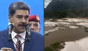 Maduro dice que operación busca expulsar a 10,000 mineros ilegales de la Amazonía venezolana