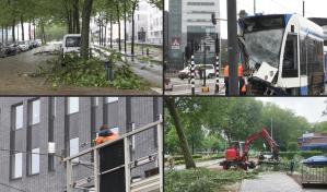 Países Bajos sufre la peor tormenta de verano de su historia