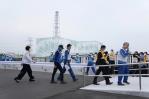 Japoneses se manifiestan contra el vertido de Fukushima tras visto bueno del OIEA Japoneses se manifiestan contra el vertido de Fukushima tras visto bueno del OIEA