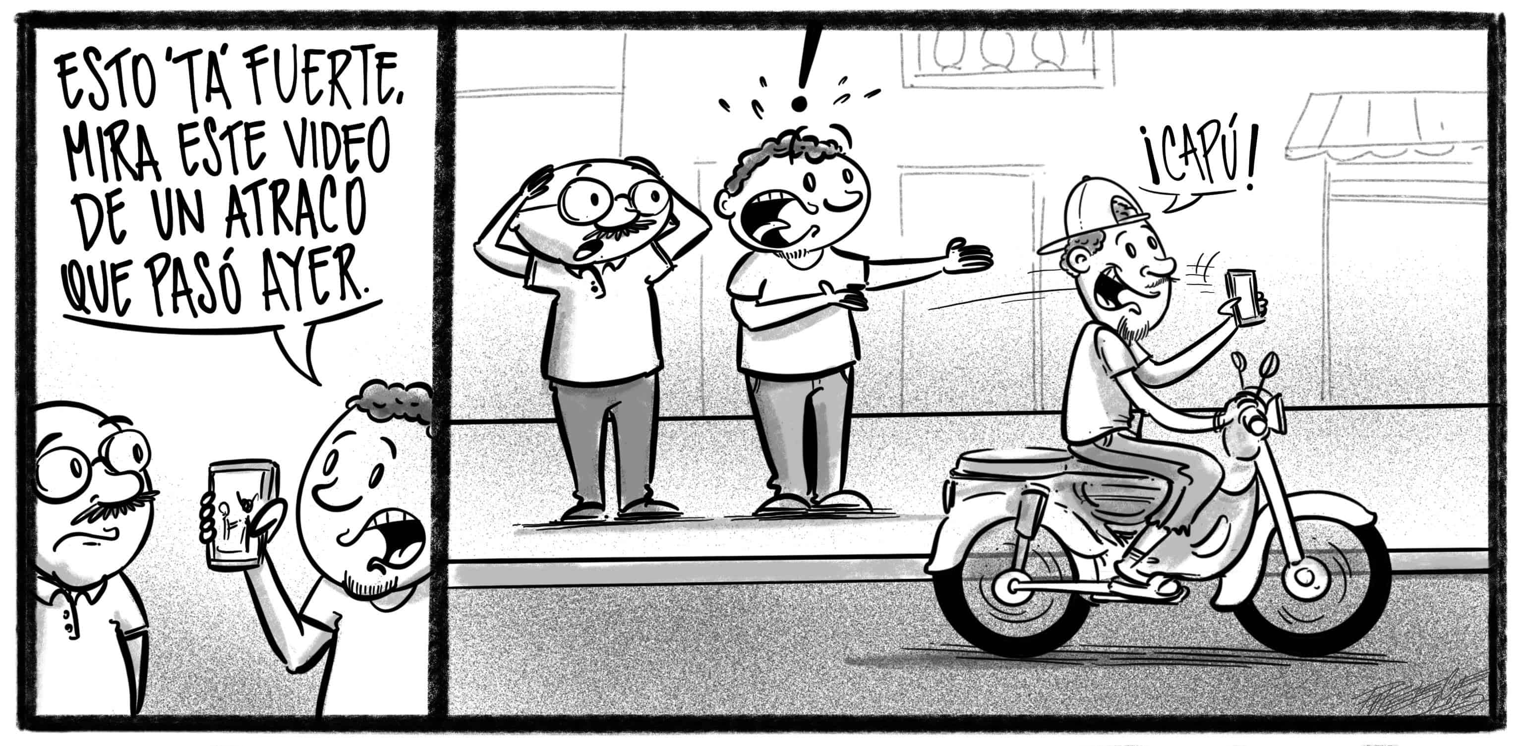 Caricatura de Noticiero Poteleche 6 julio 2023