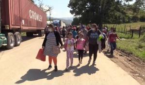 Más de 24,000 menores migrantes cruzaron Honduras rumbo a EE.UU. en el primer semestre