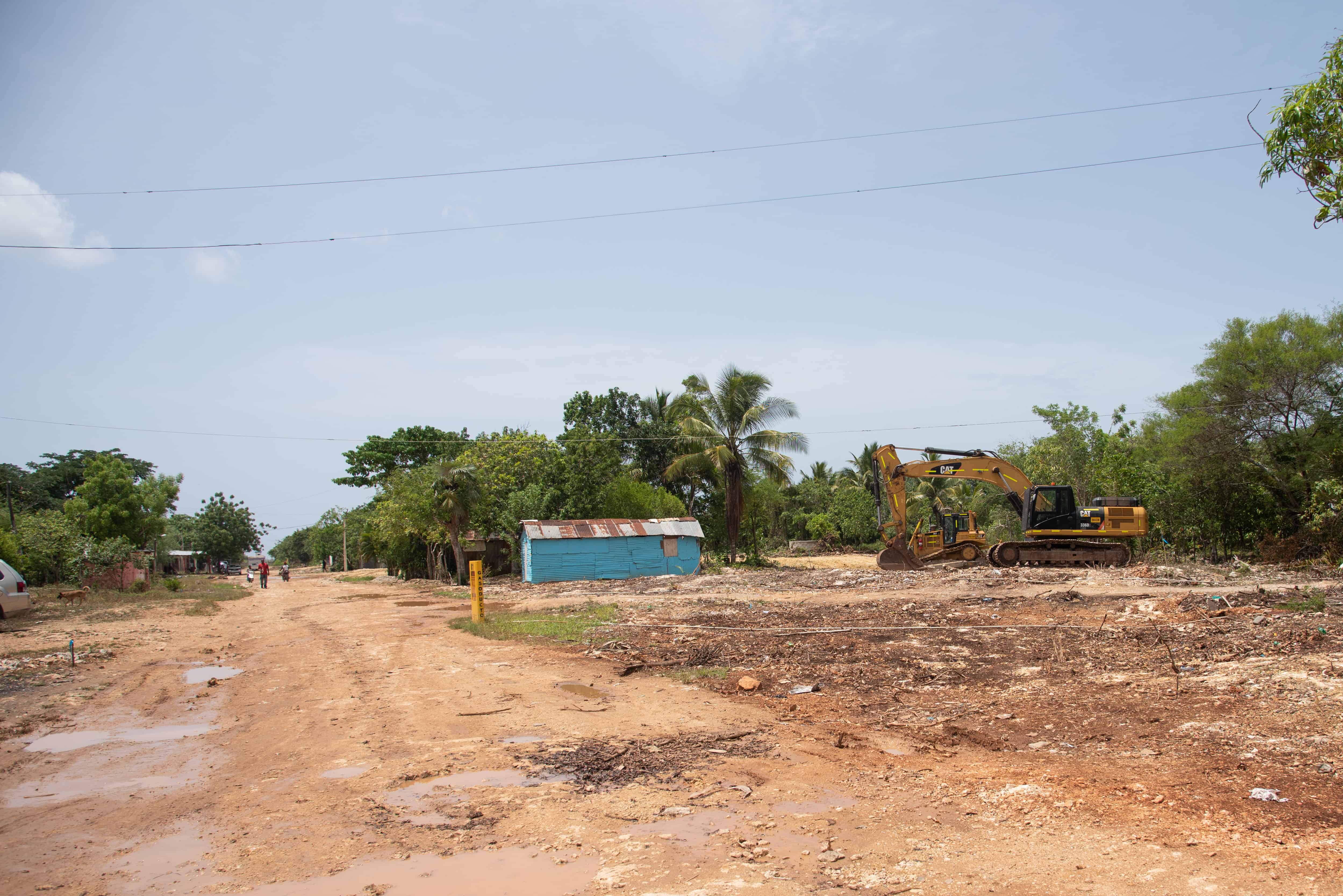 Por este lugar está el gaseoducto de las plantas electricas de la avenida Venezuela.