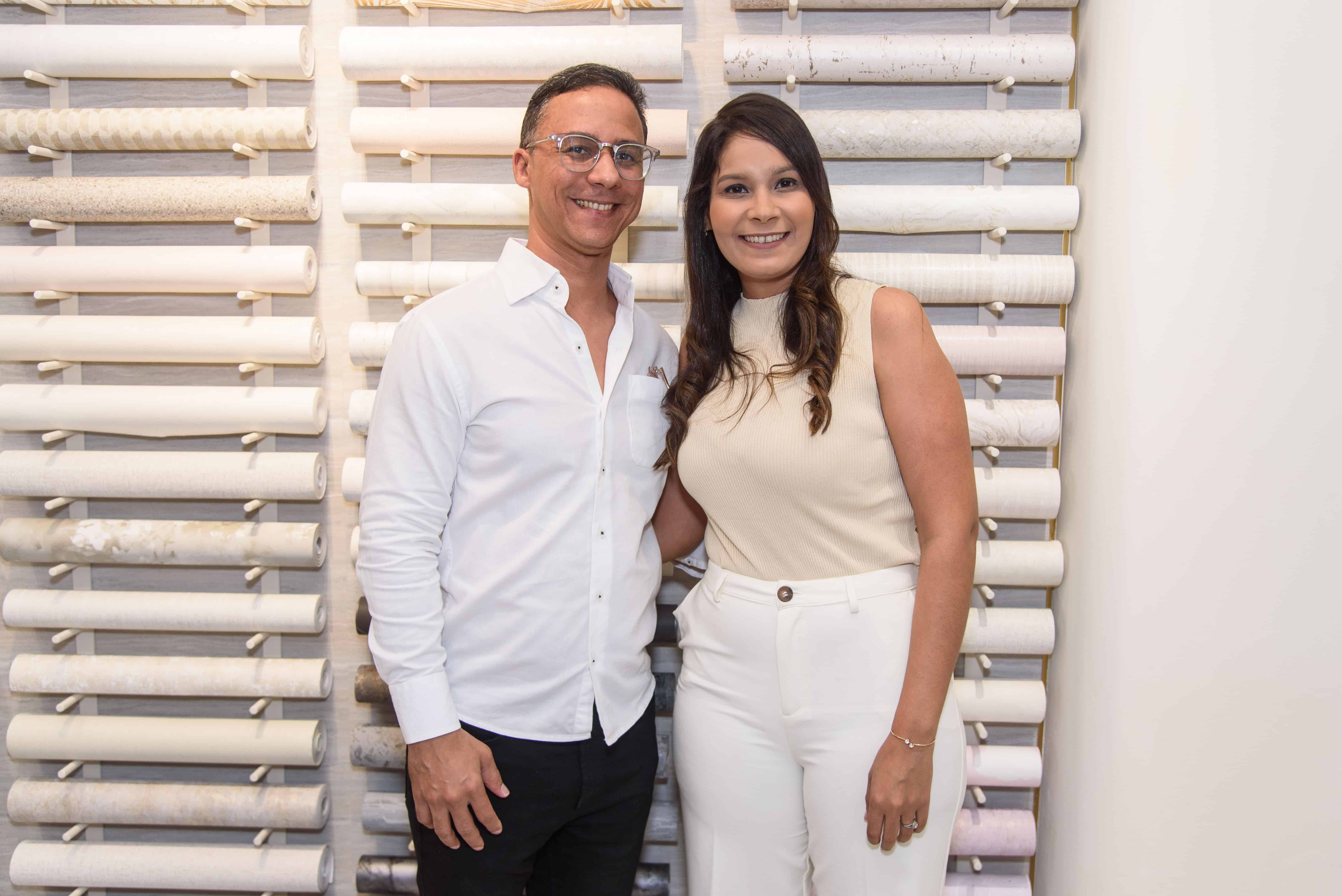 Jairo Acevedo y Camille Lockhart.