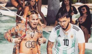 Anuel muestra el rostro de su hija en Instagram y Tekashi le responde molesto: Eres una rata