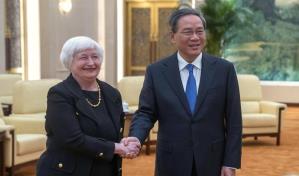 Yellen pide a China competencia sana y avisa que EEUU protegerá su seguridad nacional