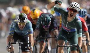 Philipsen asegura su tercera etapa ganada en el Tour de Francia; Vingegaard sigue de amarillo