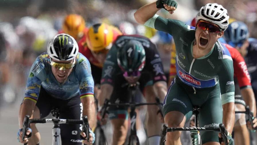Philipsen asegura su tercera etapa ganada en el Tour de Francia; Vingegaard sigue de amarillo