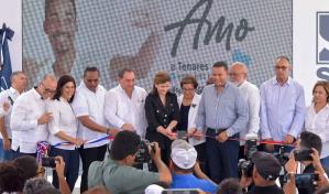 Gobierno entrega ampliación de la emergencia del Hospital Municipal Ángel Concepción Lajara de Tenares 