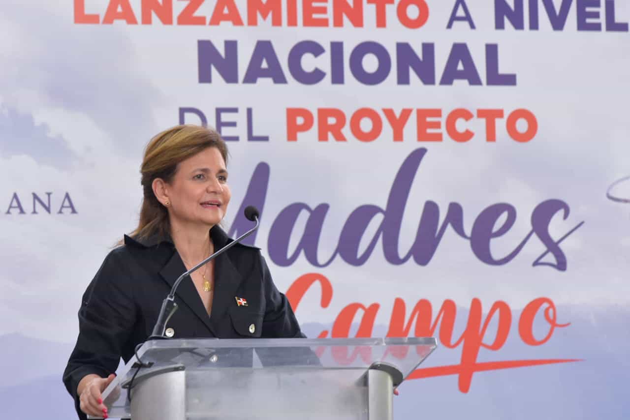 Vicepresidenta Raquel Peña. 