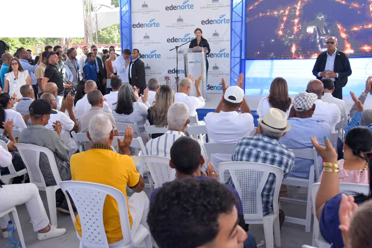Inauguración del proyecto de rehabilitación de redes e iluminación