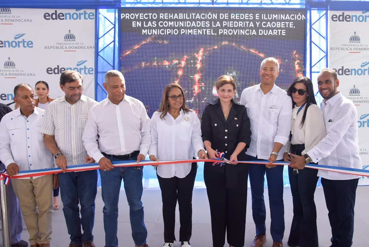 Inauguración del proyecto de rehabilitación de redes e iluminación