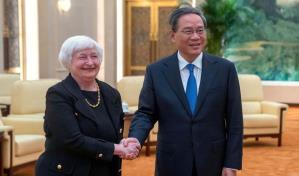 Yellen pide a China competencia sana y avisa que EEUU protegerá su seguridad nacional