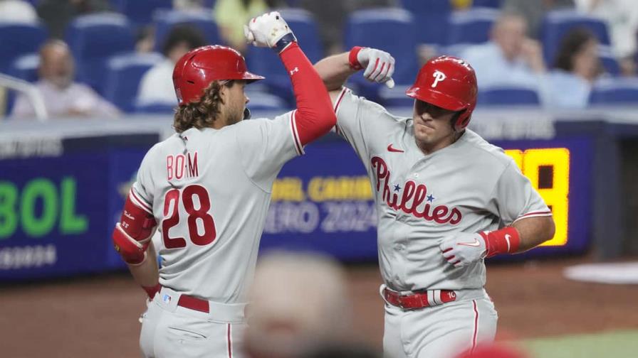 Con jonrón de Pache Filis dan la vuelta para vencer a Marlins