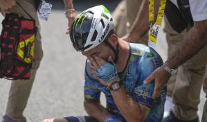 Británico Cavendish abandona el Tour de Francia por una caída