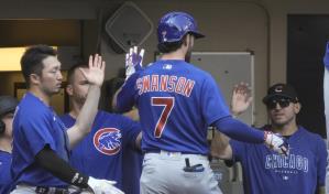 Cachorros colocan a Swanson en lista de lesionados por golpe en el pie