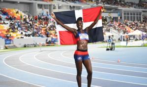 Maribel Senyú gana oro en salto de altura en San Salvador