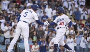 Betts batea su 10mo jonrón para iniciar un juego y Dodgers vence a Angelinos