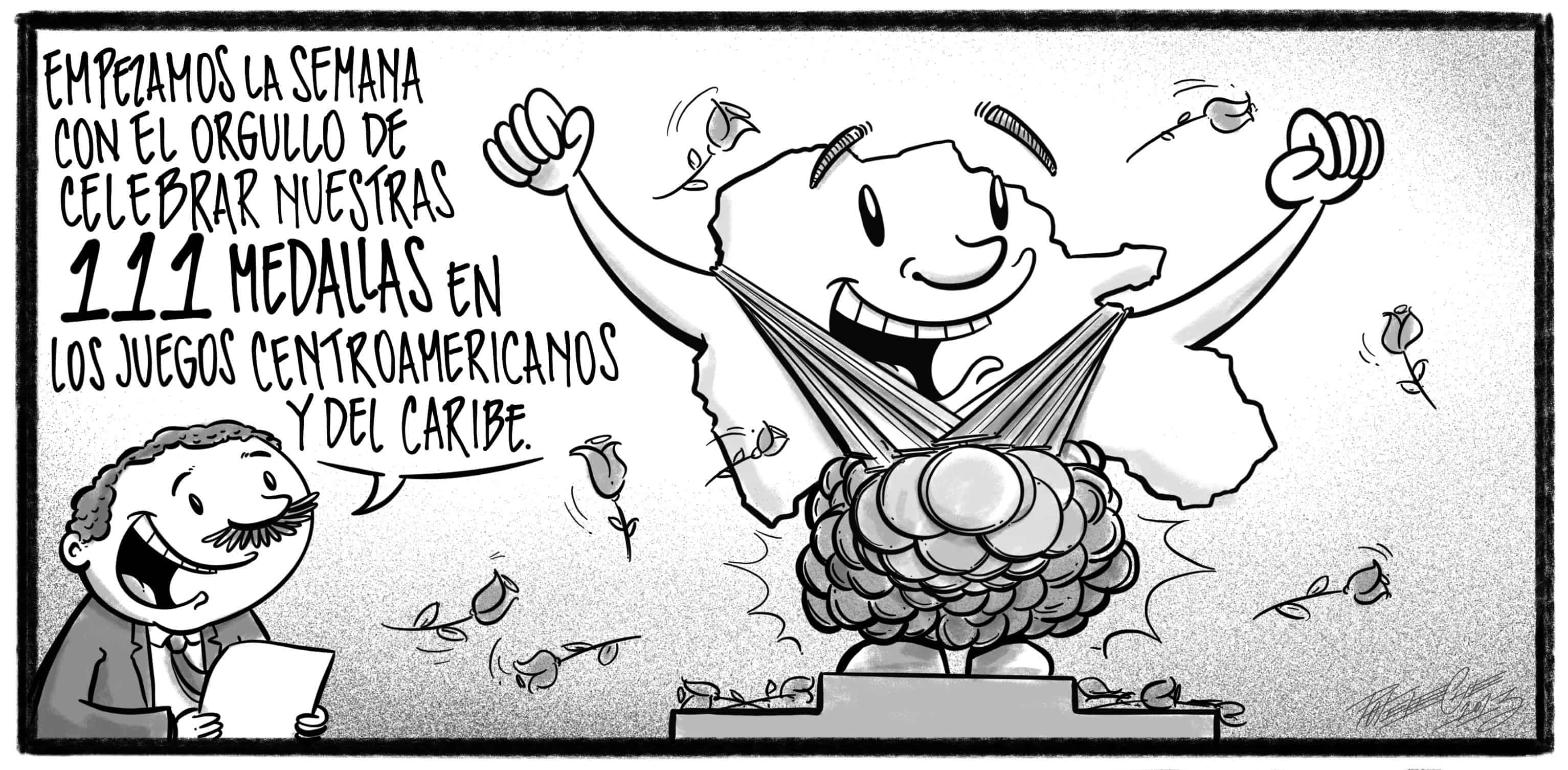 Caricatura de Noticiero Poteleche 10 julio 2023