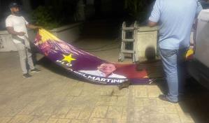 Politur retira propaganda política de la Ciudad Colonial