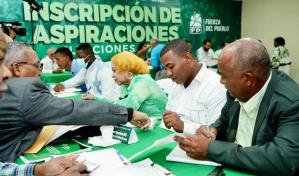 Fuerza de Pueblo termina jornadas de inscripci&oacute;n con 4,244 aspirantes