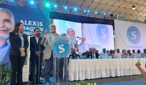 Alexis Joaquín Castillo presenta candidatura presidencial