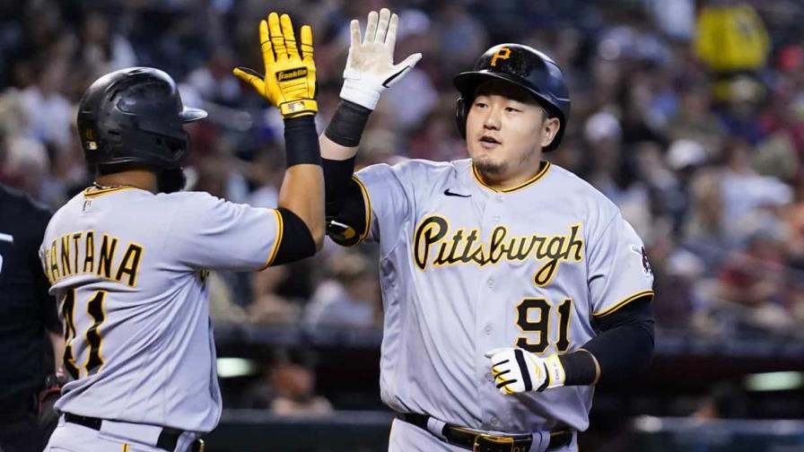 Piratas salen de mala racha con jonrón de Choi en triunfo sobre Diamondbacks