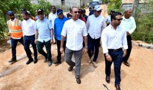 Obras Públicas invierte 15 millones de pesos en Santo Domingo Este