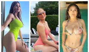 Salma Hayek, Sofía Vergara y JLo; las famosas cincuentonas se destapan en redes sociales