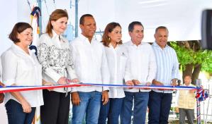 Edesur inaugura cuatro proyectos eléctricos en San Cristóbal y Baní